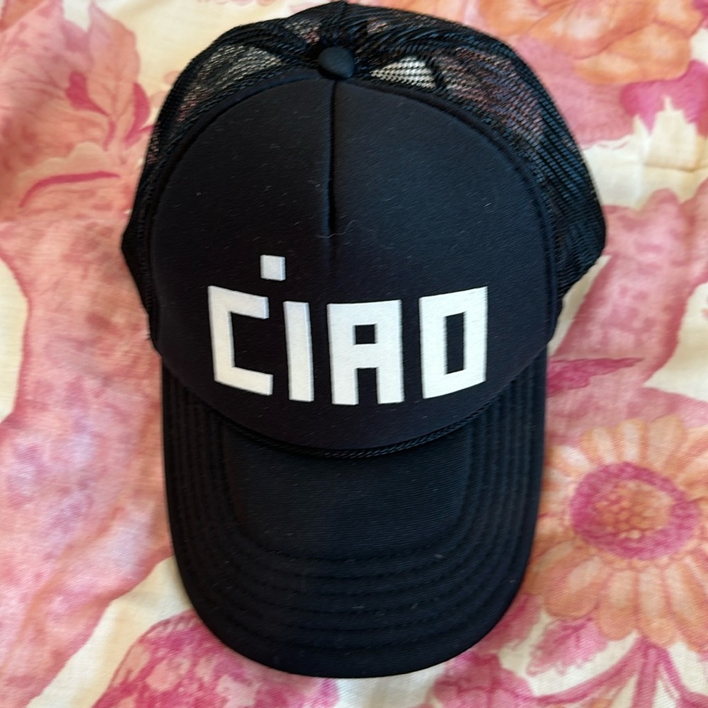 Clare V Ciao Trucker Hat